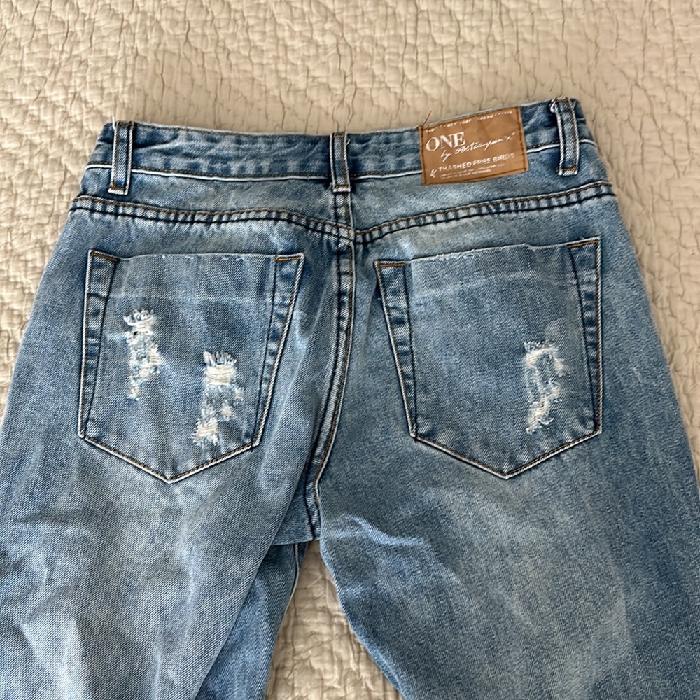 One Teaspoon Ripped Skinny Jeans - Picture 6 of 9